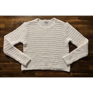 Carve Designs Women’s Small Clarissa Sweater 100% Organic Cotton Knit Pullover